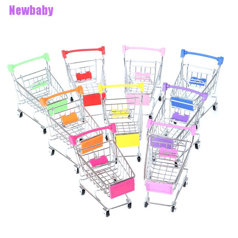 (Newbaby) 1pc Troli Belanja Supermarket Mini