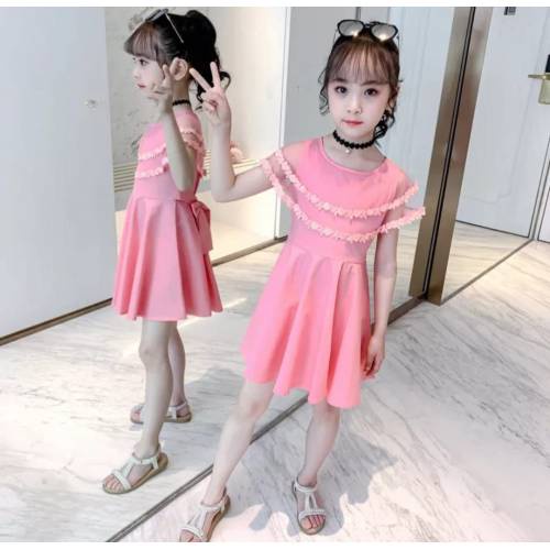 Dress Anak Kecil Perempuan Usia 1 2 3 4 5 Tahun Terbaru - Baju Dres Anak Cewek Cewek Lengan Panjang 
