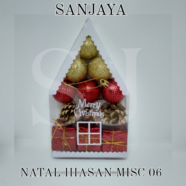 AKSESORIS NATAL / PERNAK PERNIK NATAL / HIASAN NATAL / ORNAMEN NATAL / DEKORASI NATAL / NATAL HIASAN MISC 06 MISC