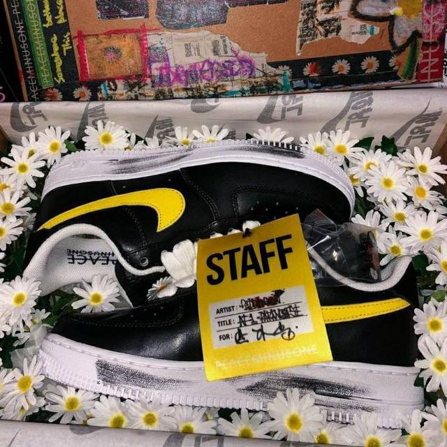 g dragon nike yellow