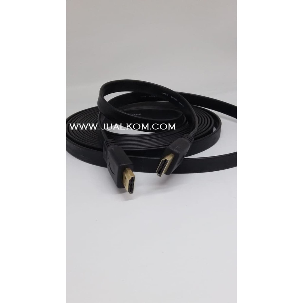 KABEL HDMI Flat Male to Male 5 Meterr