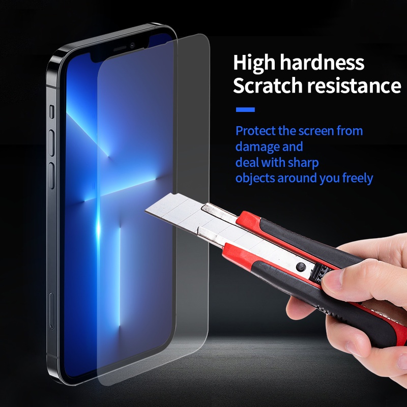 Transparent Tempered Glass for Compatible For iPhone 13/13 mini/13 Pro/13 Pro Max Protective Phone Film