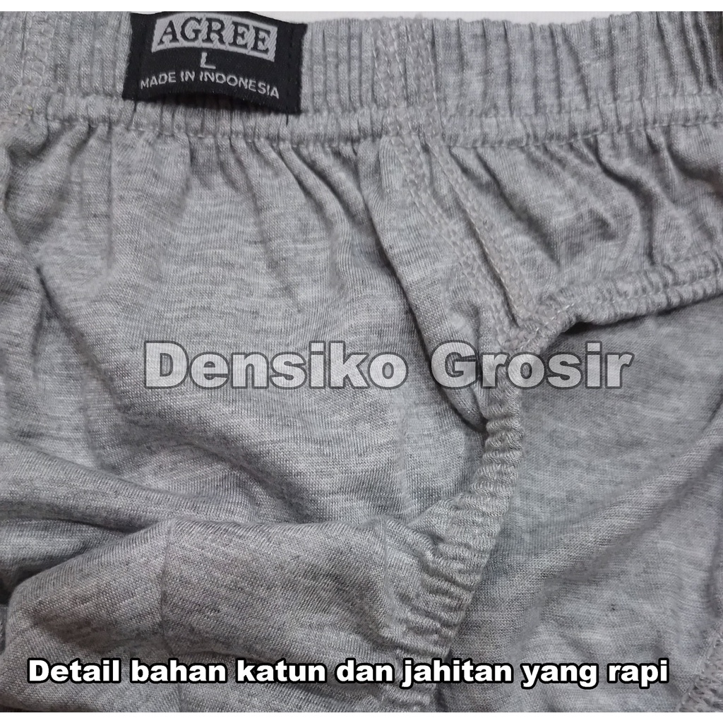 Celana Dalam Pria Agree Original Bahan Katun Brief CD Dewasa dan CD Remaja