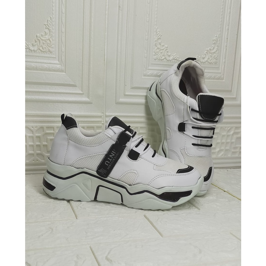 sepatu fashion wanita joging running sneakers cewek