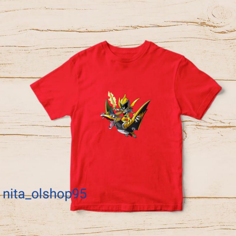 baju anak kaos anak power rangers