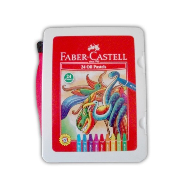 

CRAYON OIL PASTELL FABER CASTELL 24 WARNA