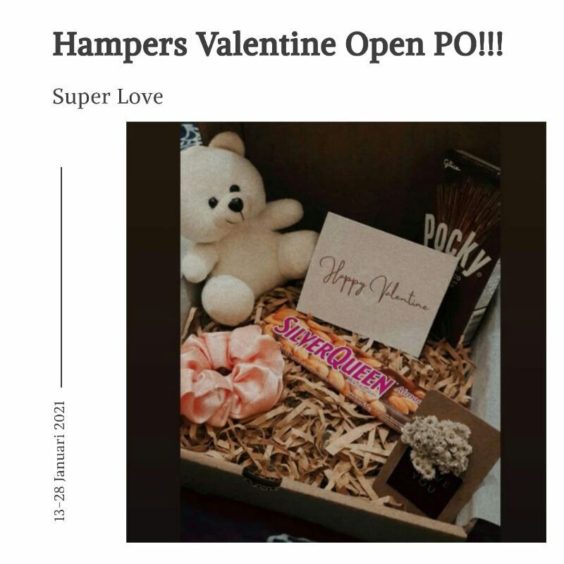 

hampers kado untuk orang terkasih pacar valentine