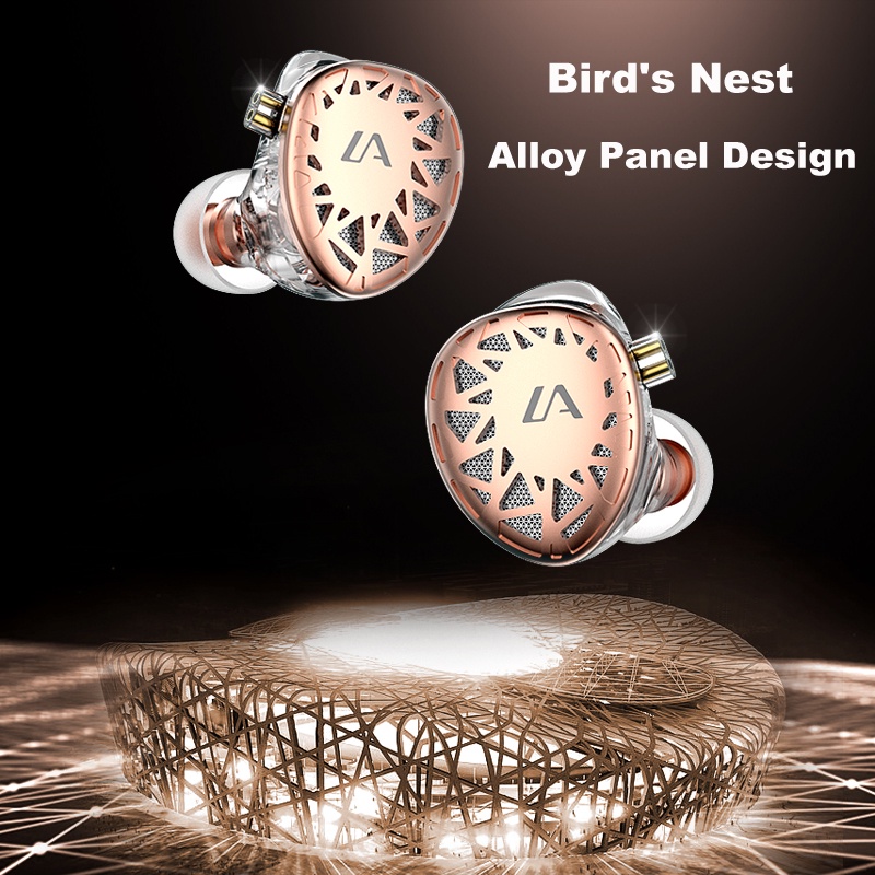 Edb3 PRO Earphone in 1 HIFI Electrostatic + Dynamic + Balanced Bahan Alloy