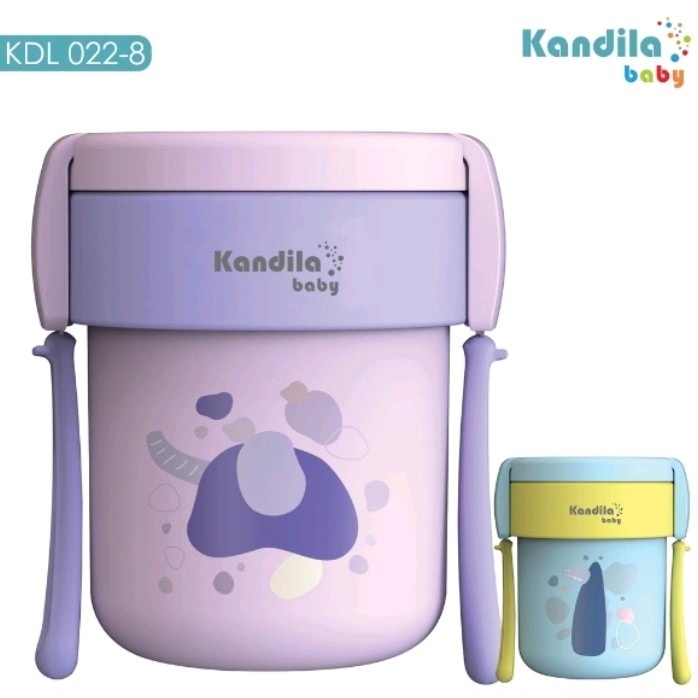 Kandila KDL022-8 Stainless Jar With Fork &amp; Spoon 650ml