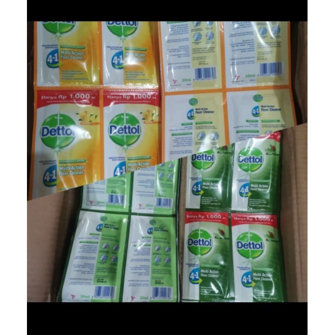 Dettol pembersih lantai sachet 30ml x 12