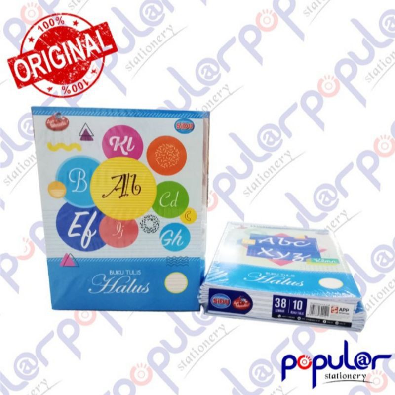 

Buku Tulis Halus Sinar Dunia 38