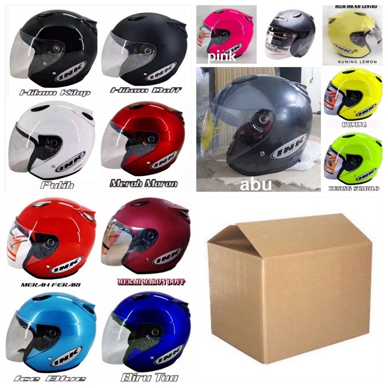 cod helm centro murah free kardus packing helm centro helm model centro sni free paking