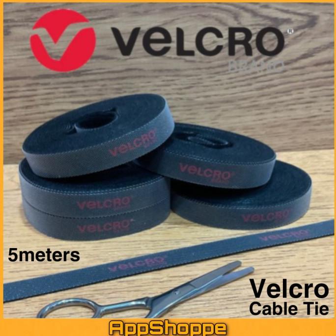 

(BISA COD) VELCRO BRAND Cable Tie Organizer Pengikat Kabel Kuat Factory Direct KOMPLIT Kode 430