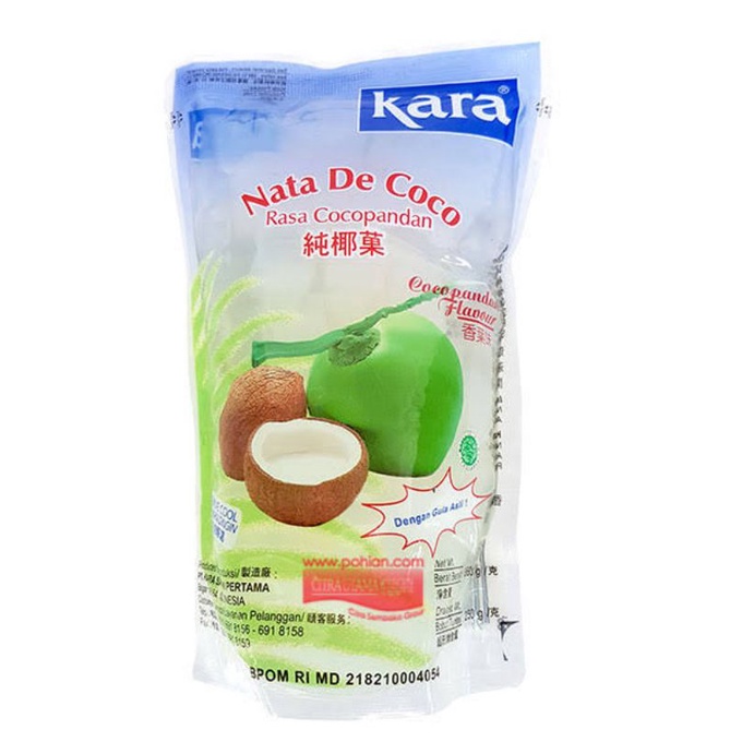 kara nata de coco rasa cocopandan 360gr