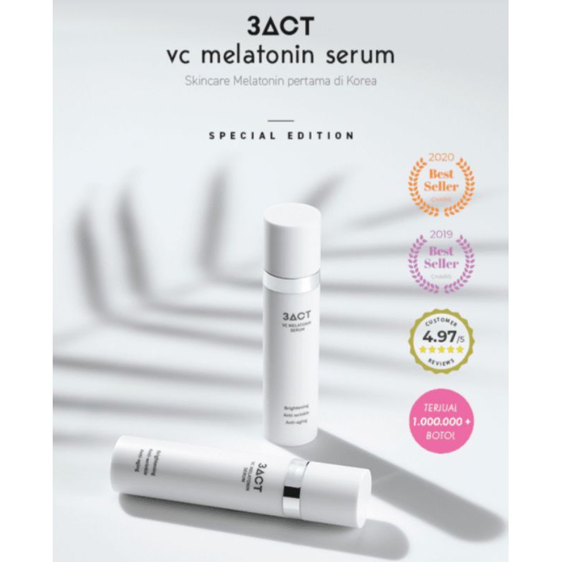 (READY STOCK) 3ACT VC Melatonin serum Special Edition