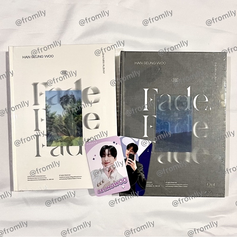 [READY] HAN SEUNGWOO 2nd Mini Solo Album Fade First Press + Poster Ktown4u / YGlobal VICTON Sealed