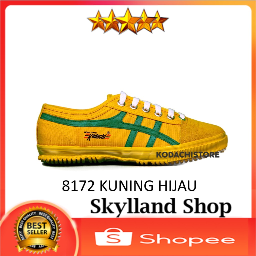 Kodachi 8172 Kuning Hijau - 8172 KH - sepatu kodachi