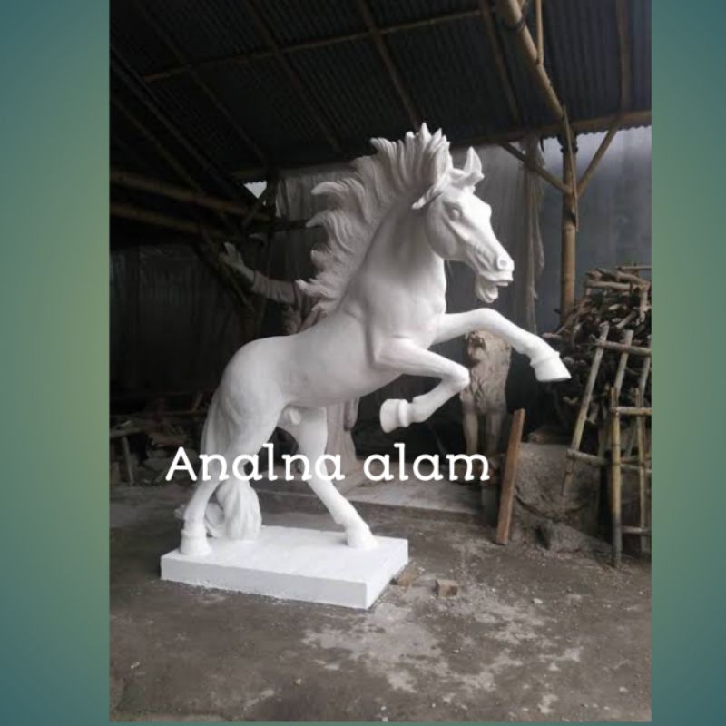 patung kuda/patung taman