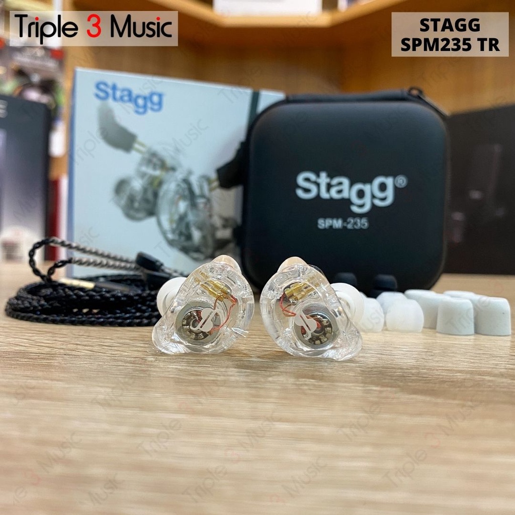 STAGG SPM235 In Ear Monitor IEM Dual Driver ORIGINAL