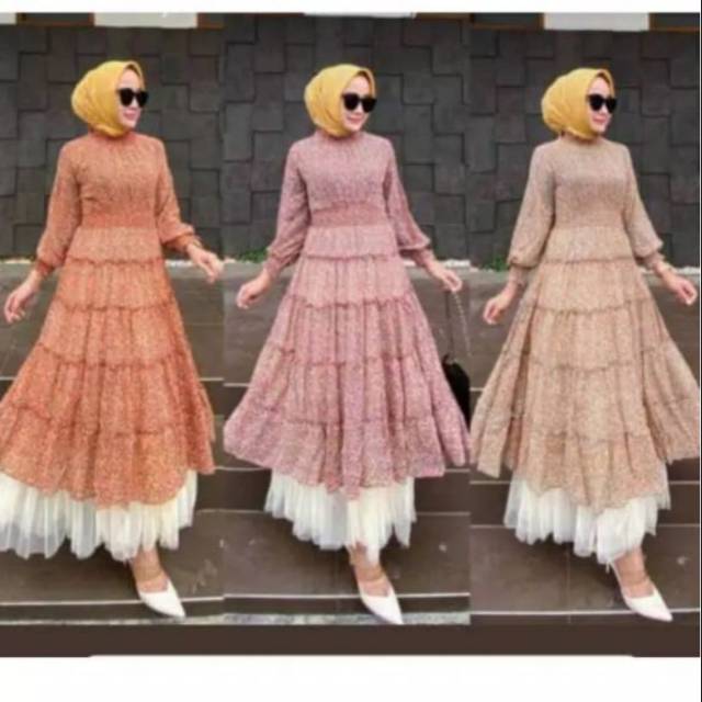 Real pic ORIGINAL tunik Bangkok/Maxi dress ceruty Zara full furing