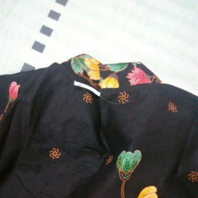 Terlaris Serut Genes Jelita Tunic Navbor Yelbor Whitbor Creambor Tunik Batik Modern Hrb030 Dolbi Dob