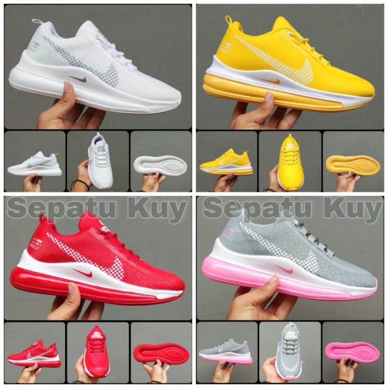 Sepatu Sniker Sneaker Sneakers Wanita Nike Airmax720 Utility Best Performance Sporty Dance Kualitas 