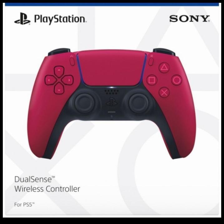 Ps5 Dual Sense Controller/Ps5 Dualsense/Stik Ps5 Cosmic Red
