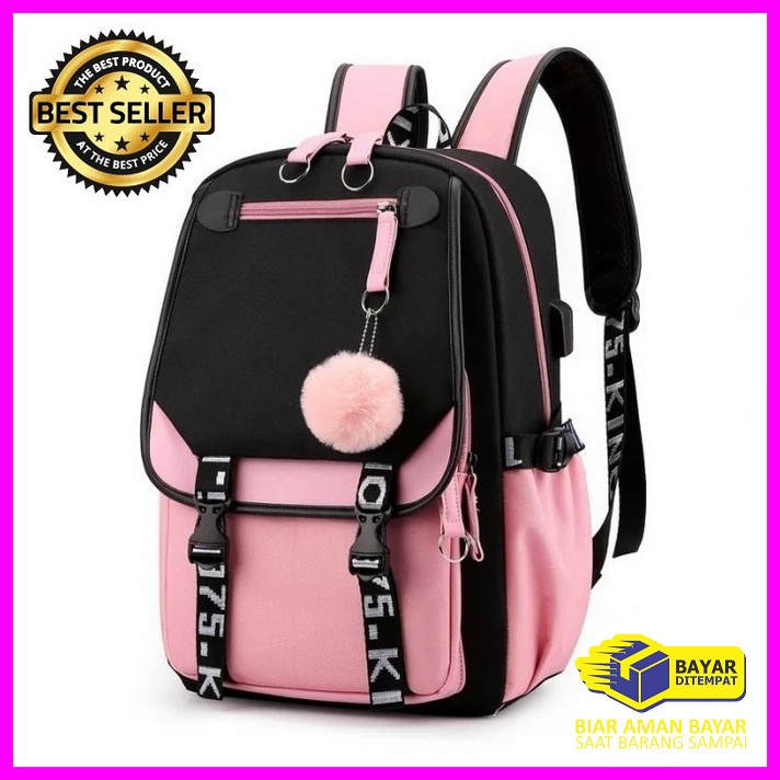 ● Ransel Chibao Ransel Kantor Jalan2 Ransel Sekolah ❋ KX239 Tas Sekolah Wanita Tas Anak Perempuan