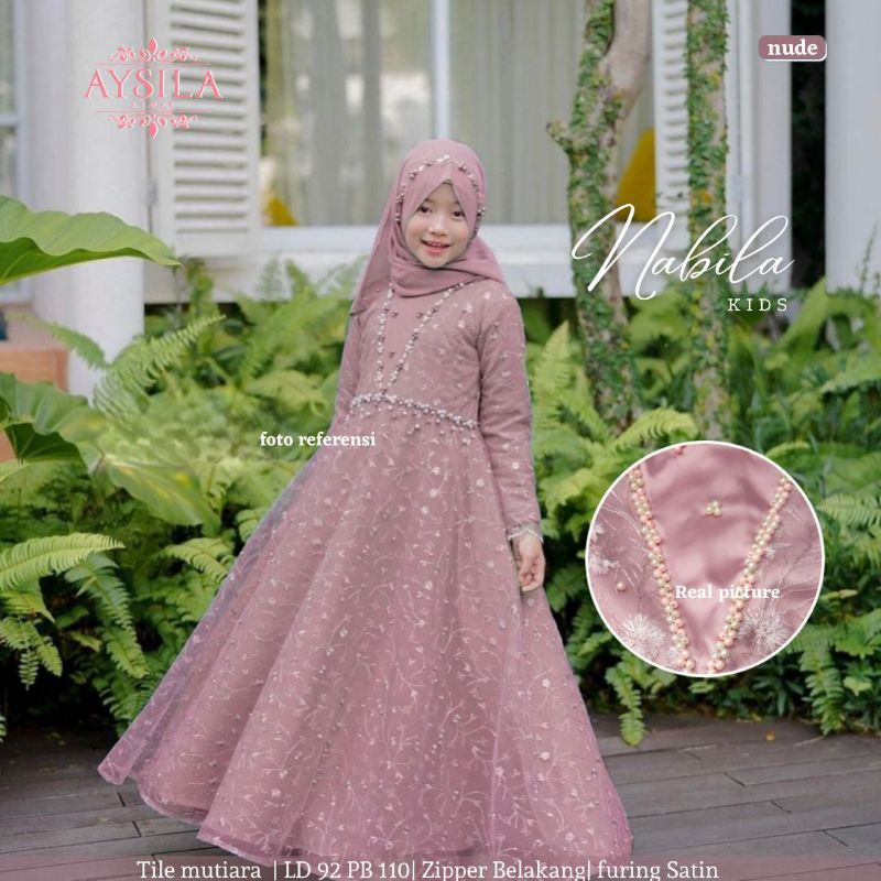Nabila Dress Kids By Aysila