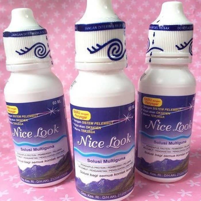 CAIRAN SOFTLENS NICE LOOK 60ml PEMBERSIH PENCUCI SOFLEN