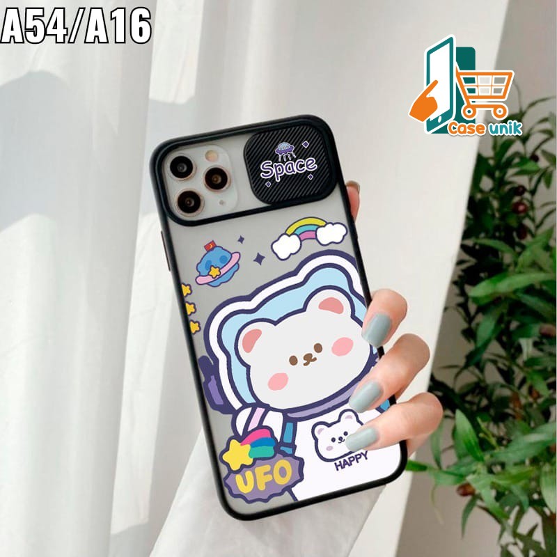 SS070 CASE SLIDE KARAKTER OPPO A5S F9 A7 A12 A11K A3S A16 A54 A15 A37 NEO 9 A53 A33 2020 A74 A39 A57 A74 CS3654