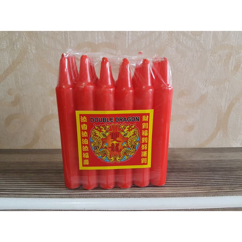 Lilin Sembahyang / Lilin Doa / Lilin Merah Type 180