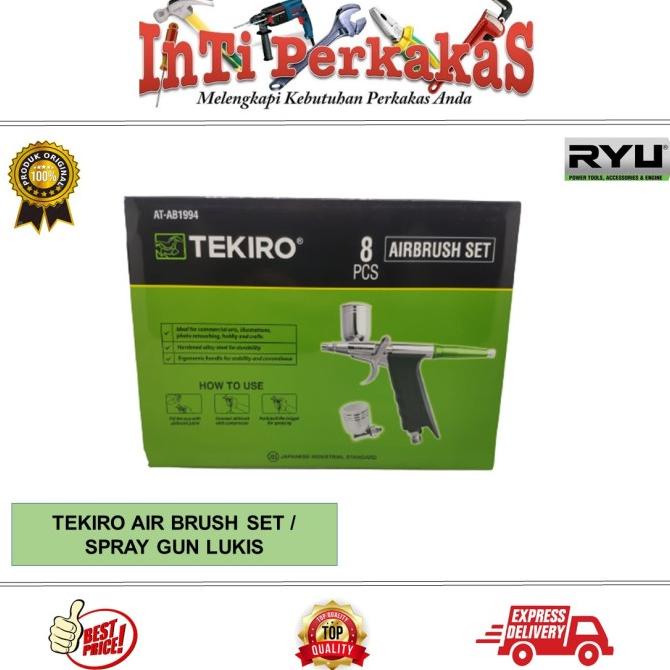 

(BISA COD) TEKIRO AIR BRUSH SET ART PAINTING / SPRAY GUN CAT LUKIS LIMITED EDITION Kode 92