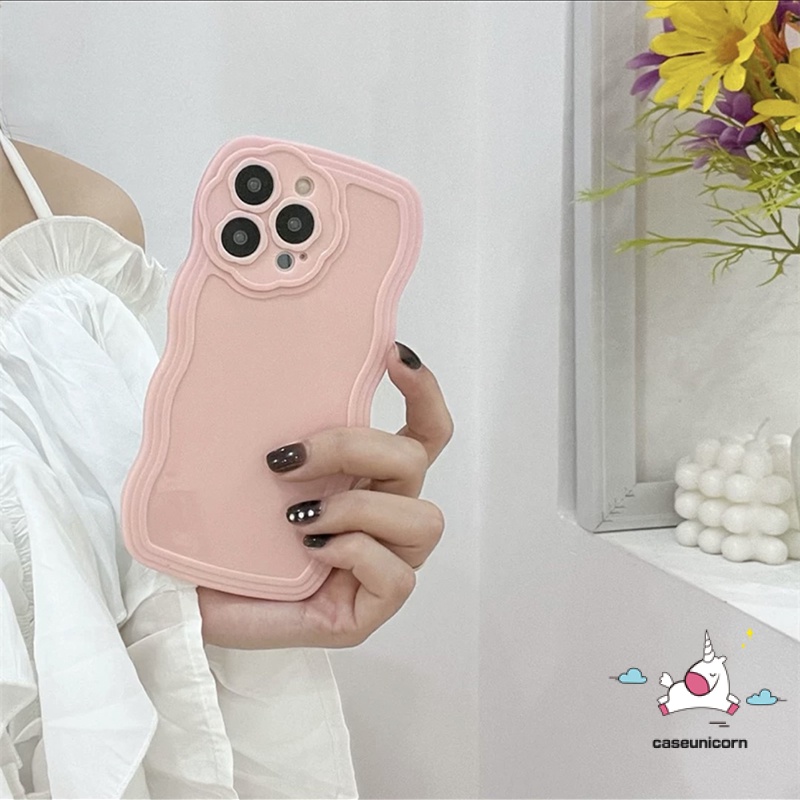 Soft Case TPU Motif Bunga Warna Permen Untuk iPhone 13 12 11 Pro MAX XR X XS MAX SE 2020 7 8 Plus 7plus 8 Plus