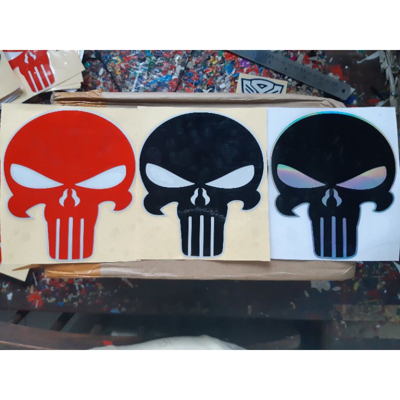 

STIKER PUNISHER scotlight