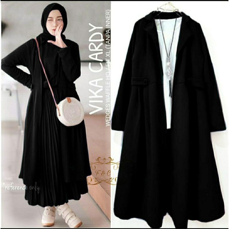 PCS OUTER CARDI RIFKA VIKA BABYTERRY FE FASHION PAKAIAN WANITA