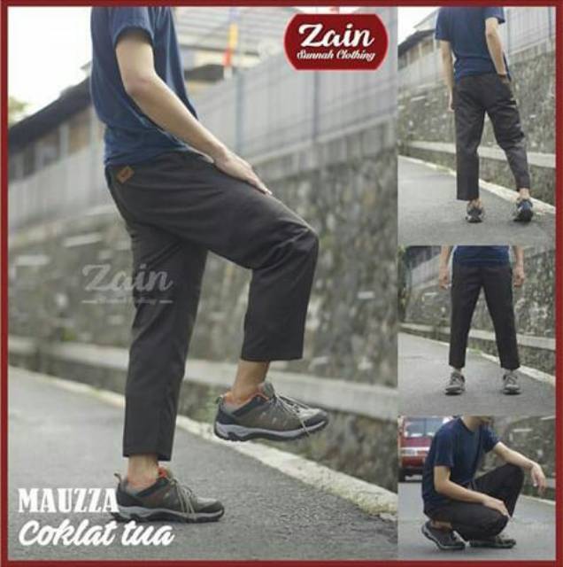 Sirwal semi formal mauzza | celana sirwal santai by zain sirwal ukuran S - XL