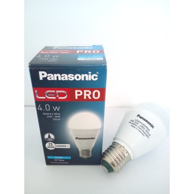 Lampu PANASONIC LDAHV3DHNA LED PRO 4 Watt Putih terang lebih lama harga murah kualitas bagus