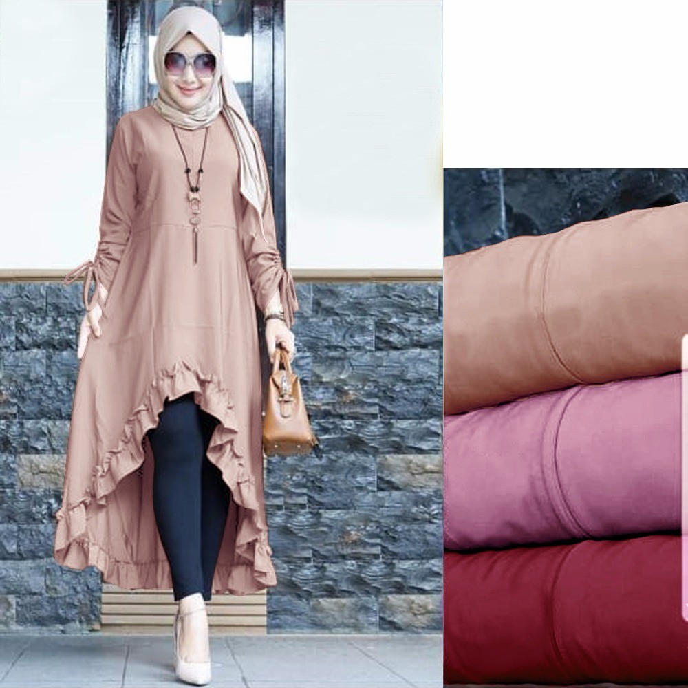 TUNIK CINTA WAFEL 5 WARNA