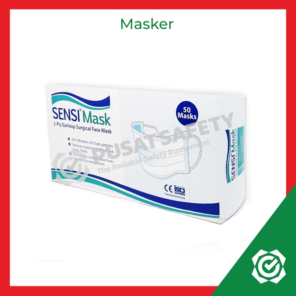 Masker 3ply Sensi Earloop