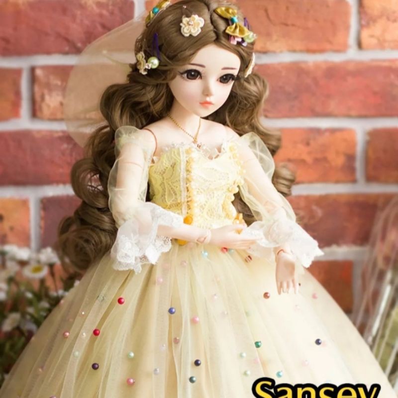 Doris Doll 1/3 60cm ball jointed doll boneka cantik bjd