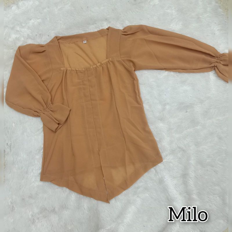 Kebaya sifon jadi polos