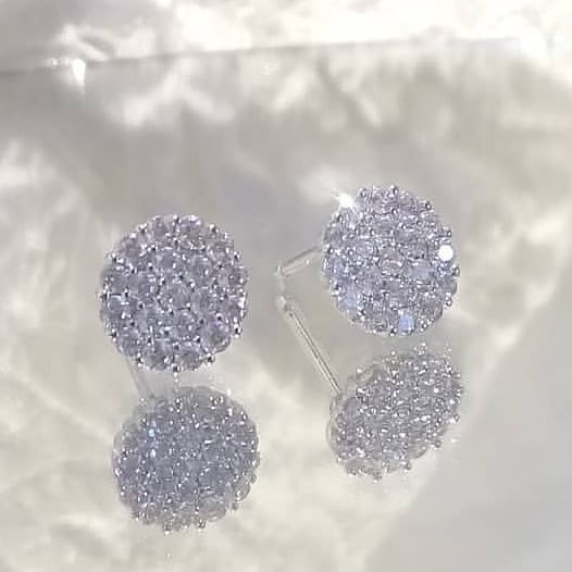 Anting Giwang Silver Titanium Xuping Antikarat AntiAlergi