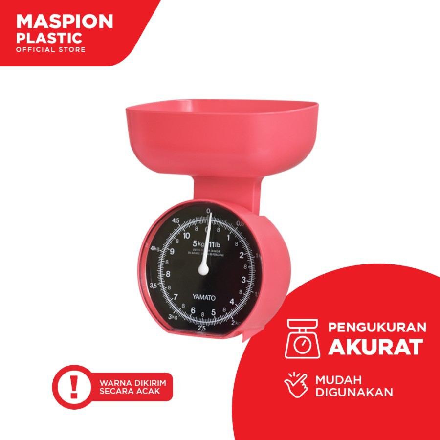 MASPION B T192 - Timbangan Kue 5 kg - Beuty Scale