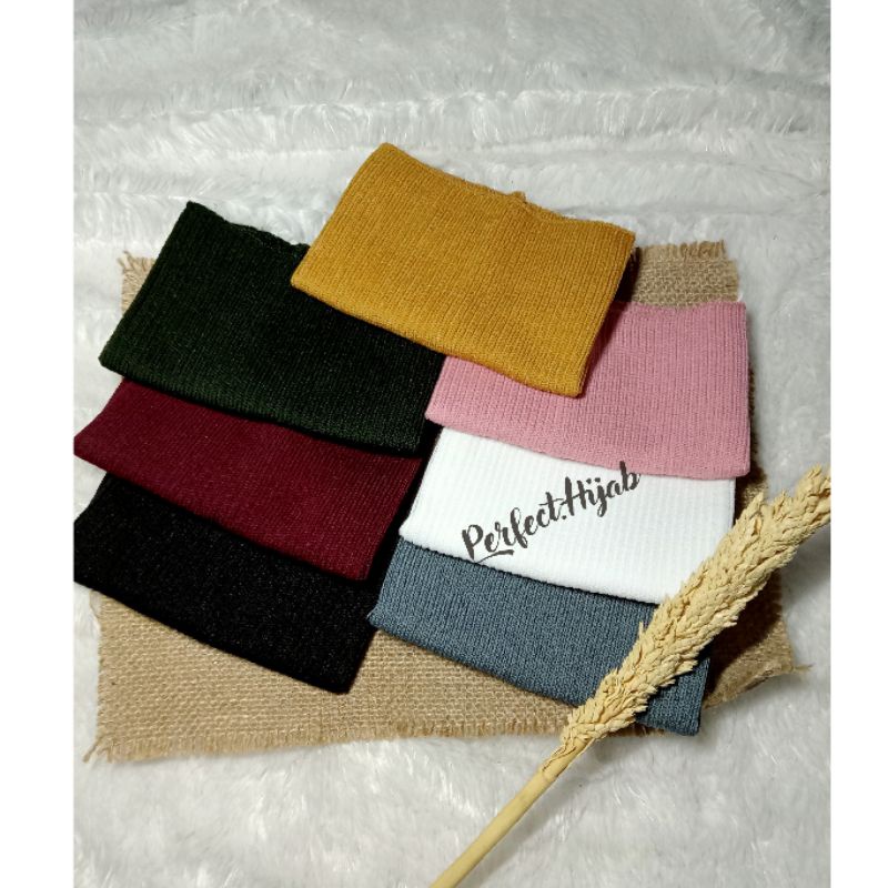 Ciput Bandana Rajut Polos 1 Warna