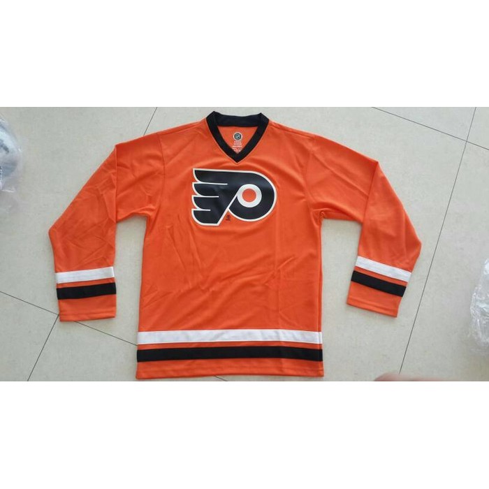 Jersey Hockey ORI Reebok women NHL Klub Philadelphia Flyers ukuran XL.