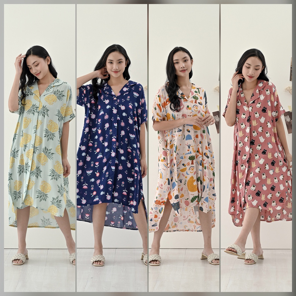 Yoko Nightdress - Sleepwear Daster-2