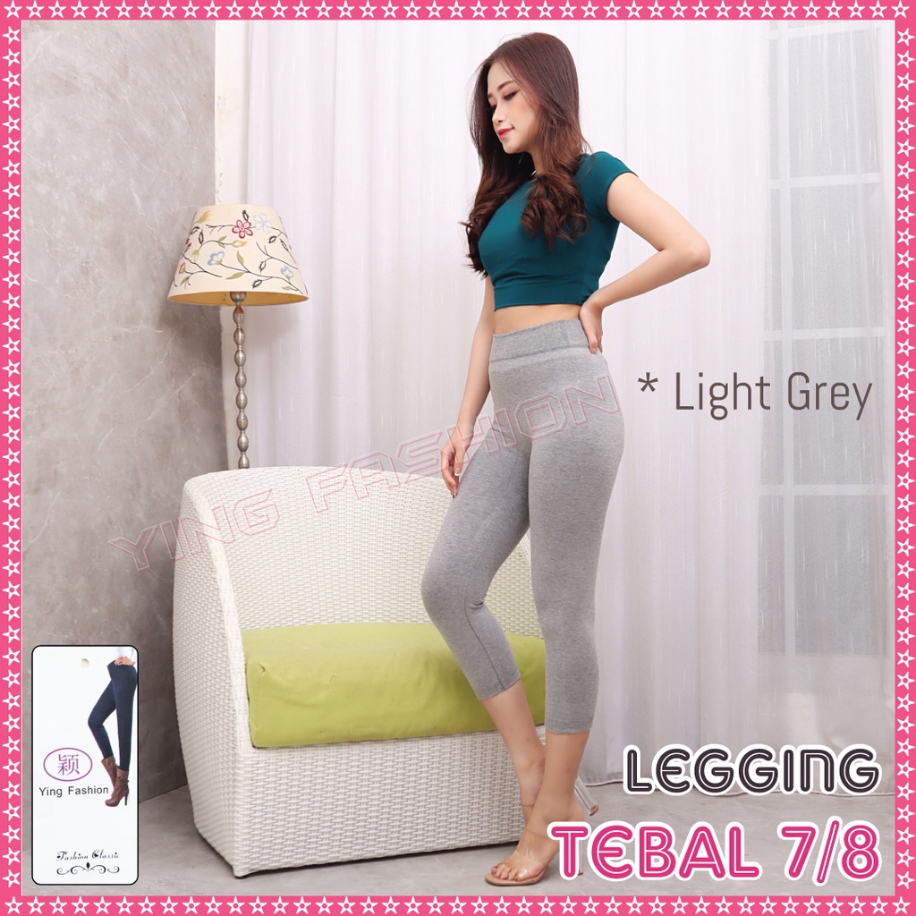 [ GROSIR ] Legging Fleece Wanita 702 7/8 / Legging Fleece / Legging Thermal 902 / Legging fleece Wanita 7/8 Jumbo