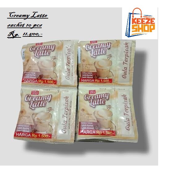 

Coffe / Tora Bika Creamy Latte/ 10 sachet