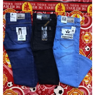 (PROMO 1JAM)COD celana jeans pria model pensil, skinny, straight, reguler, slimfit, stretch, ngaret, size 27-38